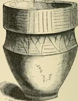 An illustration from Grave-mounds and their contents; a manual of archaeology, as exemplified in the burials of the Celtic, the Romano-British, and the Anglo-Saxon periods (1870)