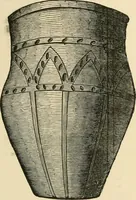 An illustration from Grave-mounds and their contents; a manual of archaeology, as exemplified in the burials of the Celtic, the Romano-British, and the Anglo-Saxon periods (1870)