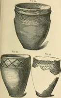 An illustration from Grave-mounds and their contents; a manual of archaeology, as exemplified in the burials of the Celtic, the Romano-British, and the Anglo-Saxon periods (1870)