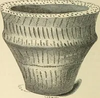 An illustration from Grave-mounds and their contents; a manual of archaeology, as exemplified in the burials of the Celtic, the Romano-British, and the Anglo-Saxon periods (1870)