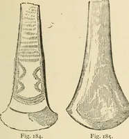 An illustration from Grave-mounds and their contents; a manual of archaeology, as exemplified in the burials of the Celtic, the Romano-British, and the Anglo-Saxon periods (1870)