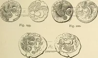 An illustration from Grave-mounds and their contents; a manual of archaeology, as exemplified in the burials of the Celtic, the Romano-British, and the Anglo-Saxon periods (1870)