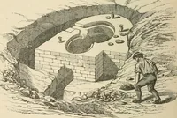 An illustration from Grave-mounds and their contents; a manual of archaeology, as exemplified in the burials of the Celtic, the Romano-British, and the Anglo-Saxon periods (1870)