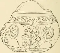 Picture 142 of 274 from Grave-mounds and their contents; a manual of archaeology, as exemplified in the burials of the Celtic, the Romano-British, and the Anglo-Saxon periods (1870), leaf 186