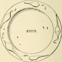 An illustration from Grave-mounds and their contents; a manual of archaeology, as exemplified in the burials of the Celtic, the Romano-British, and the Anglo-Saxon periods (1870)