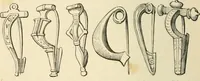 An illustration from Grave-mounds and their contents; a manual of archaeology, as exemplified in the burials of the Celtic, the Romano-British, and the Anglo-Saxon periods (1870)