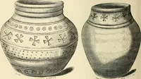 Picture 203 of 274 from Grave-mounds and their contents; a manual of archaeology, as exemplified in the burials of the Celtic, the Romano-British, and the Anglo-Saxon periods (1870), leaf 252