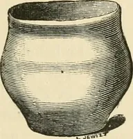 An illustration from Grave-mounds and their contents; a manual of archaeology, as exemplified in the burials of the Celtic, the Romano-British, and the Anglo-Saxon periods (1870)