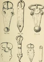 An illustration from Grave-mounds and their contents; a manual of archaeology, as exemplified in the burials of the Celtic, the Romano-British, and the Anglo-Saxon periods (1870)