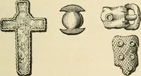 Picture 231 of 274 from Grave-mounds and their contents; a manual of archaeology, as exemplified in the burials of the Celtic, the Romano-British, and the Anglo-Saxon periods (1870), leaf 283
