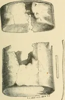 An illustration from Grave-mounds and their contents; a manual of archaeology, as exemplified in the burials of the Celtic, the Romano-British, and the Anglo-Saxon periods (1870)