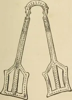An illustration from Grave-mounds and their contents; a manual of archaeology, as exemplified in the burials of the Celtic, the Romano-British, and the Anglo-Saxon periods (1870)