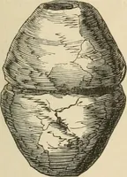 An illustration from Grave-mounds and their contents; a manual of archaeology, as exemplified in the burials of the Celtic, the Romano-British, and the Anglo-Saxon periods (1870)