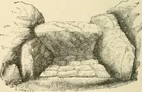 An illustration from Grave-mounds and their contents; a manual of archaeology, as exemplified in the burials of the Celtic, the Romano-British, and the Anglo-Saxon periods (1870)
