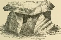 An illustration from Grave-mounds and their contents; a manual of archaeology, as exemplified in the burials of the Celtic, the Romano-British, and the Anglo-Saxon periods (1870)