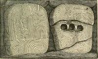 An illustration from Grave-mounds and their contents; a manual of archaeology, as exemplified in the burials of the Celtic, the Romano-British, and the Anglo-Saxon periods (1870)