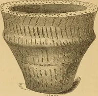 An illustration from Grave-mounds and their contents; a manual of archaeology, as exemplified in the burials of the Celtic, the Romano-British, and the Anglo-Saxon periods (1870)