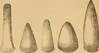 An illustration from Grave-mounds and their contents; a manual of archaeology, as exemplified in the burials of the Celtic, the Romano-British, and the Anglo-Saxon periods (1870)