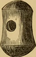 An illustration from Grave-mounds and their contents; a manual of archaeology, as exemplified in the burials of the Celtic, the Romano-British, and the Anglo-Saxon periods (1870)