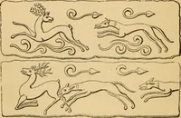 Picture 176 of 353 from Grave-mounds and their contents; a manual of archaeology, as exemplified in the burials of the Celtic, the Romano-British, and the Anglo-Saxon periods (1870), leaf 188