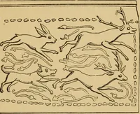 Picture 177 of 353 from Grave-mounds and their contents; a manual of archaeology, as exemplified in the burials of the Celtic, the Romano-British, and the Anglo-Saxon periods (1870), leaf 189