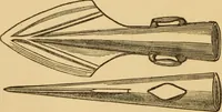 An illustration from Grave-mounds and their contents; a manual of archaeology, as exemplified in the burials of the Celtic, the Romano-British, and the Anglo-Saxon periods (1870)