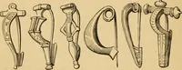 Picture 238 of 353 from Grave-mounds and their contents; a manual of archaeology, as exemplified in the burials of the Celtic, the Romano-British, and the Anglo-Saxon periods (1870), leaf 224