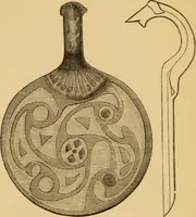 Picture 306 of 353 from Grave-mounds and their contents; a manual of archaeology, as exemplified in the burials of the Celtic, the Romano-British, and the Anglo-Saxon periods (1870), leaf 290