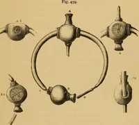 Picture 329 of 353 from Grave-mounds and their contents; a manual of archaeology, as exemplified in the burials of the Celtic, the Romano-British, and the Anglo-Saxon periods (1870), leaf 307