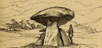 An illustration from Grave-mounds and their contents; a manual of archaeology, as exemplified in the burials of the Celtic, the Romano-British, and the Anglo-Saxon periods (1870)
