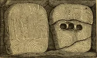 An illustration from Grave-mounds and their contents; a manual of archaeology, as exemplified in the burials of the Celtic, the Romano-British, and the Anglo-Saxon periods (1870)