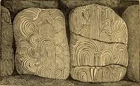 An illustration from Grave-mounds and their contents; a manual of archaeology, as exemplified in the burials of the Celtic, the Romano-British, and the Anglo-Saxon periods (1870)