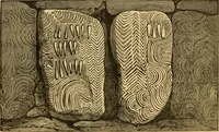 An illustration from Grave-mounds and their contents; a manual of archaeology, as exemplified in the burials of the Celtic, the Romano-British, and the Anglo-Saxon periods (1870)