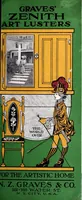 Picture 1 of 17 from Graves' Zenith Art Lusters : the world over for the artistic home. (1907), leaf 1
