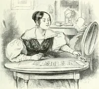 An illustration from Gravures (1880)
