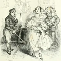 An illustration from Gravures (1880)