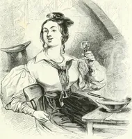 An illustration from Gravures (1880)