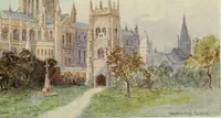 Picture 15 of 62 from The greater abbeys of England, with illustrations in colour after Warwick Goble (1908), leaf 118