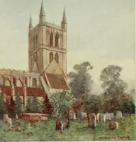 Picture 36 of 62 from The greater abbeys of England, with illustrations in colour after Warwick Goble (1908), leaf 244