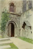 Picture 42 of 62 from The greater abbeys of England, with illustrations in colour after Warwick Goble (1908), leaf 272