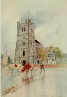 Picture 55 of 62 from The greater abbeys of England, with illustrations in colour after Warwick Goble (1908), leaf 358