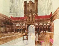 An illustration from The greater abbeys of England (1908)