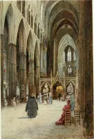An illustration from The greater abbeys of England (1908)