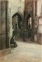 An illustration from The greater abbeys of England (1908)