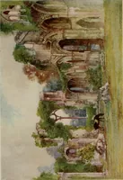 An illustration from The greater abbeys of England (1908)