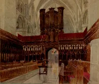 An illustration from The greater abbeys of England (1908)