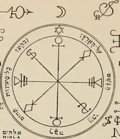 Picture 27 of 32 from The greater Key of Solomon : including a clear and precise exposition of King Solomon's secret procedure, its mysteries and magic rites : original plates, seals, charms and talismans : translated from the ancient manuscripts in the British Museum, London (1914), leaf 122