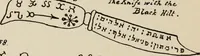 Picture 29 of 32 from The greater Key of Solomon : including a clear and precise exposition of King Solomon's secret procedure, its mysteries and magic rites : original plates, seals, charms and talismans : translated from the ancient manuscripts in the British Museum, London (1914), leaf 122