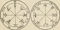 Picture 12 of 32 from The greater Key of Solomon : including a clear and precise exposition of King Solomon's secret procedure, its mysteries and magic rites : original plates, seals, charms and talismans : translated from the ancient manuscripts in the British Museum, London (1914), leaf 89