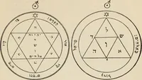 Picture 15 of 32 from The greater Key of Solomon : including a clear and precise exposition of King Solomon's secret procedure, its mysteries and magic rites : original plates, seals, charms and talismans : translated from the ancient manuscripts in the British Museum, London (1914), leaf 93